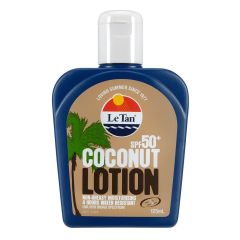 Le Tan Coconut Lotion SPF50+ 125mL