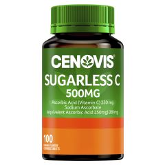 Cenovis Sugarless Vitamin Cfor Immune Support 500Mg Orange Flavour 100 Tablets