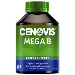 Cenovis Mega Vitamin B Withbiotin, B3, B6 + B12 For Energy 200 Tablets