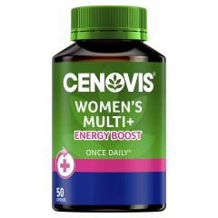 Cenovis Women's Multivitamin+ Energy Boost For Women's Health - Multi Vitamin 50 Capsules