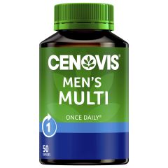 Cenovis Men's Multivitamin For Energy - Multi Vitamin 50 Capsules