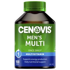 Cenovis Men's Multivitamin For Energy - Multi Vitamin 100 Capsules