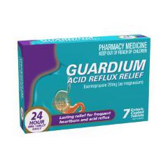 Guardium Acid Reflux Reliefesomeprazole (20 Mg) Tablets 7 Pack