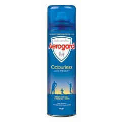 Aerogard Odourless Protection Insect Repellent Aerosol Spray 150g