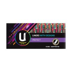 U By Kotex Designer Series Liners 30 Pack