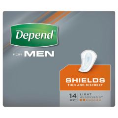 Depend Adultcare Shields Formen 1 X 14 Pieces