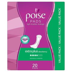 Poise Pads For Bladder Leaksextra Plus 20 Pack