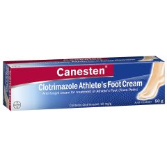 Canesten Clotrimazole Athlete's Foot Cream 50 g