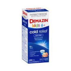 Demazin Kids 6+ Cold Blue Syrup 200ml