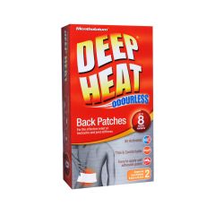 Deep Heat Back Patches Extralarge 2 Pack