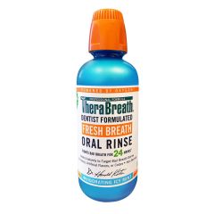 Therabreath Icy Mint Oral Rinse 473mL