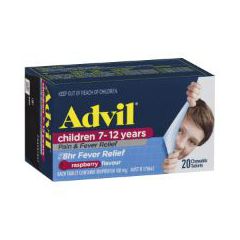 Advil Children's Chewable Pain & Fever Relief 20 Tablets