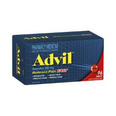 Advil Tablets 96 Tablets