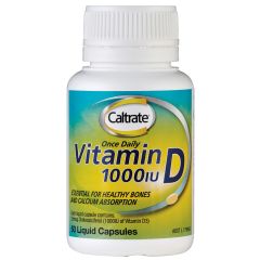 Caltrate Vitamin D Daily 60 Capsules