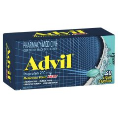 Advil Liquid Capsules 40 Capsules