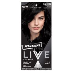 Schwarzkopf Live Colour Permanent 1.0 Black