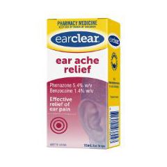 Ear Clear Ear Ache Rel 15ml