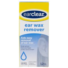 Ear Clear Ear Wax Remover 12ml