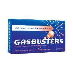 Gasbusters Simethicone 200Mgpeppermint Flavoured Soft Gel Capsules