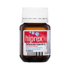 Hiprex Hippurate 1G Tablet Jar 20Ea