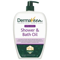 Dermaveen Extra Hydration Shower & Bath Oil For Extra Dry, Itchy & Sensitive Skin 1 Litre