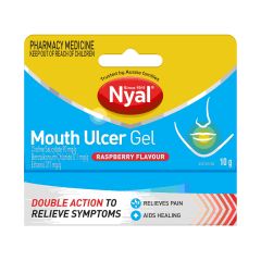 Nyal Mouth Ulcer Gel Raspberry Choline Salicylate 10g