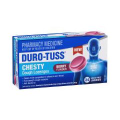 Duro-Tuss Chesty Cough Berryflavour 24 Lozenges
