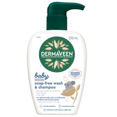 Dermaveen Baby Calmexa Soapfree Wash & Shampoo 250ml