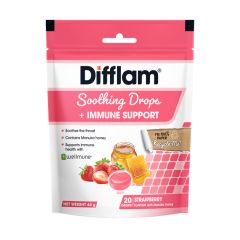 Difflam Sth Drps+Imm Strawb20