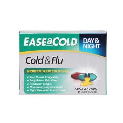 Ease A Cold Cold & Flu Day &Night 24 Capsules