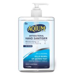 Ego Aqium Antibacterial Handsanitiser Gel 1 Litre