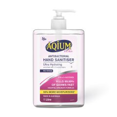 Aqium Ultra Antibacterial Hand Sanitiser 1L