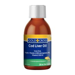 Goldx Cod Liver Oil 200ml