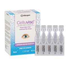 Celluvisc Lubricant Eye Drops 30 X 0.4ml