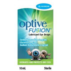 Optive Fusion Lubricant Eyedrops 10mL