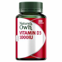 Nature'S Own Vitamin D 1000Iu 200Caps