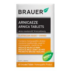Brauer Arnicaeze Arnica Tablets 60 Tablets
