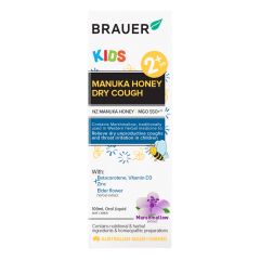 Brauer Kids Manuka Honey Drycough 100ml