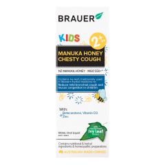 Brauer Kids Manuka Honey Chesty Cough 100ml