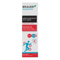 Brauer Magnesium+ Arnica Pain Relief Heat Cream