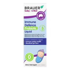 Brauer Baby And Child Immunedefence Probiotic Liquid 45 ml