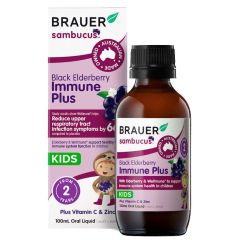 Brauer Sambucus Immune Plusfor Kids 100ml