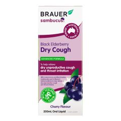 Brauer Elderberry Dry Coughadult 200ml
