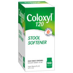 Coloxyl Coloxyl 120Mg 100 Tablets