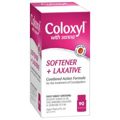 Coloxyl Coloxyl With Senna 90 Tablets