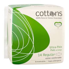 Cottons Ultrathin Pad Wingsregular 14S