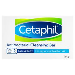 Cetaphil Gentle Cleansing Antibacterial Bar 127 g