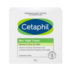 Cetaphil Face Rich Hydratingnight Cream 48 g