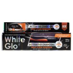 White Glo Deep Stain Remover Toothpaste With Charcoal 150g