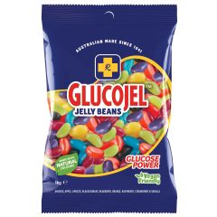 Glucojel Jelly Beans Mixed Bulk Pack 1Kg
